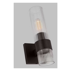 Geneva 1-Light Vanity Sconce Iron