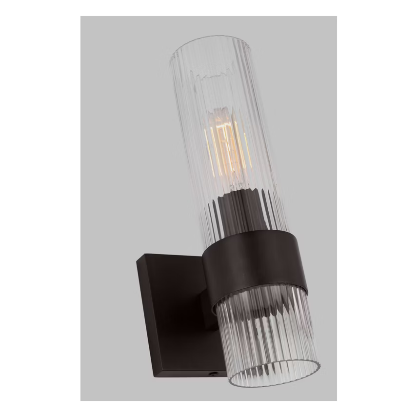 Geneva 1-Light Vanity Sconce Iron