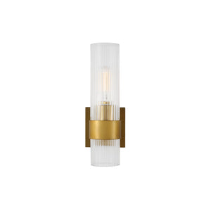 Geneva 1-Light Vanity Sconce Brass