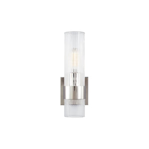 Geneva 1-Light Vanity Sconce Nickel
