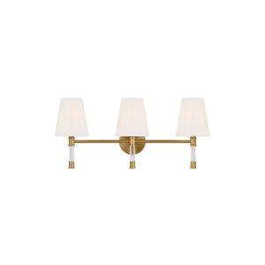 Hanover 3-Light Bath Sconce Brass