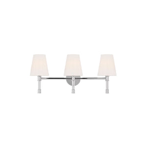Hanover 3-Light Bath Sconce Nickel
