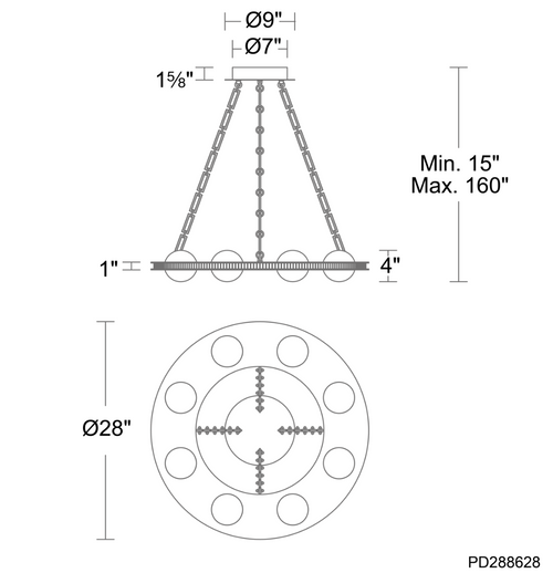 Lorelei Chandelier
