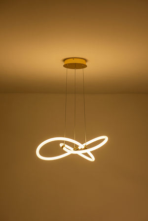 Tub Pendant Gold