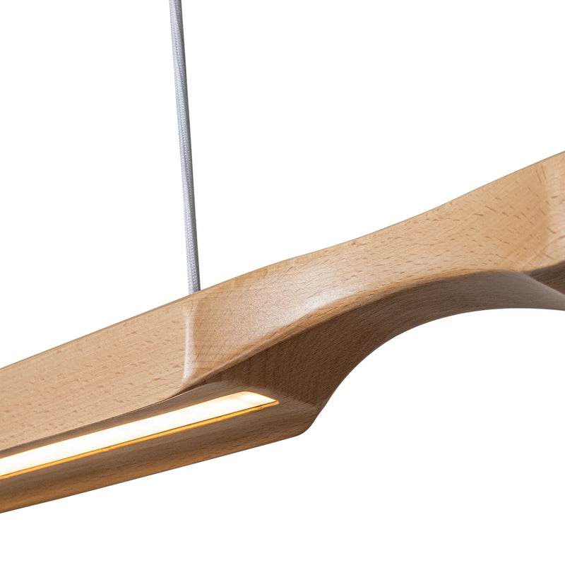 Dakota Linear Pendant Wood