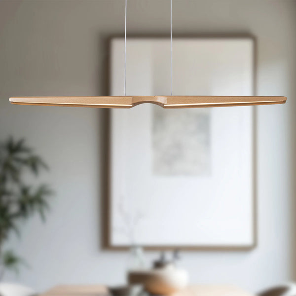 Dakota Linear Pendant Wood