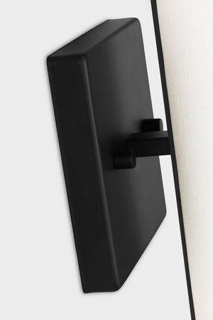 Capalino Medium Sconce Black