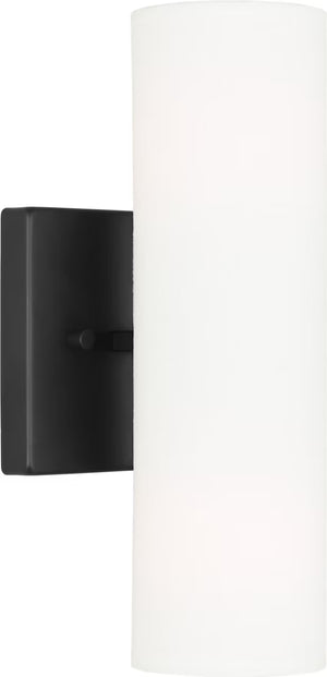 Capalino Medium Sconce Black