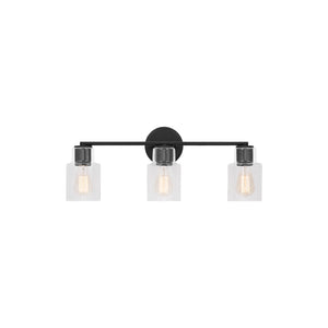 Sayward 3-Light Bath Black