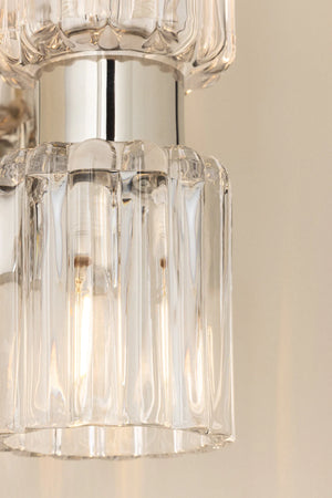 Danae 2 Light Sconce Nickel