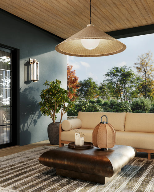 Maltby Exterior Rechargeable Table Lamp Large