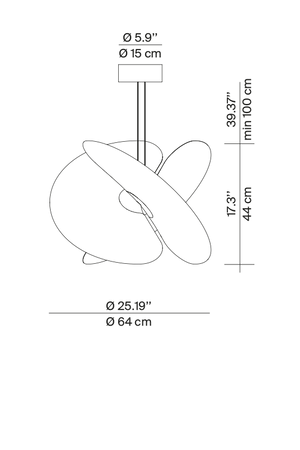 Levante Suspension Small 64
