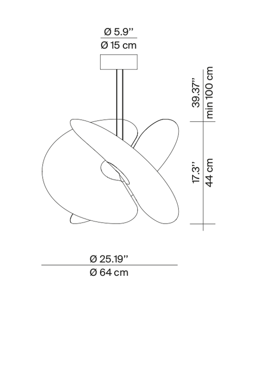 Levante Suspension Small 64