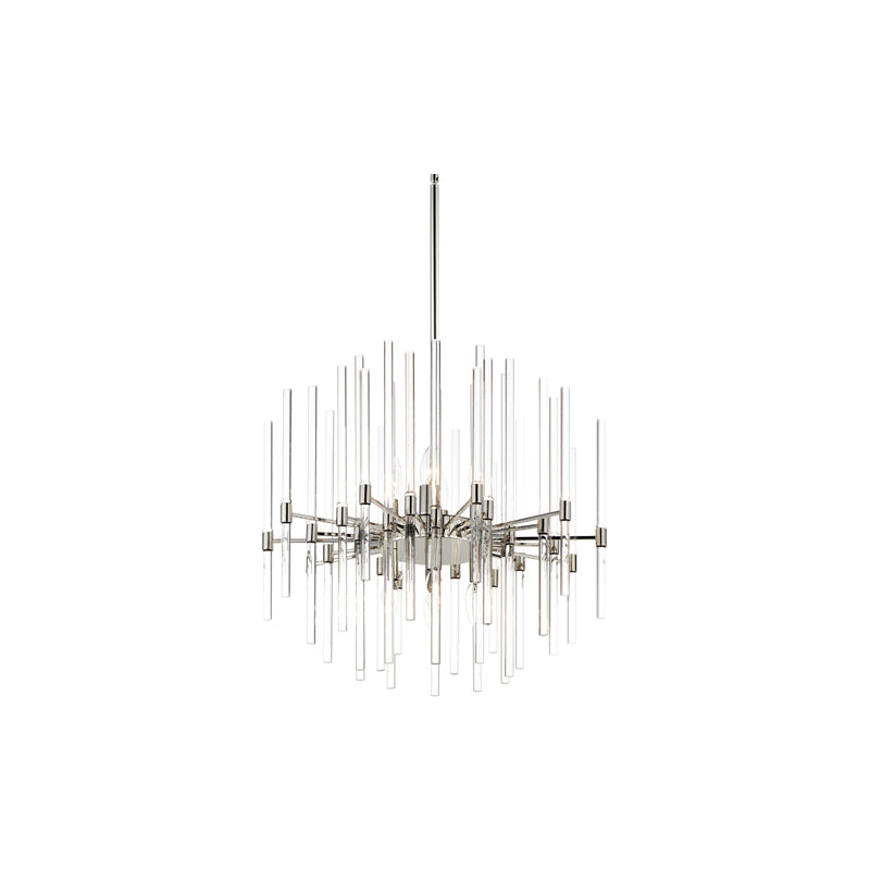 Divine 24" Chandelier Polished Nickel