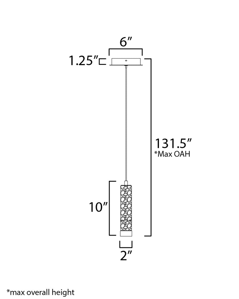 Aragon Led Pendant S