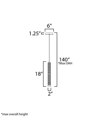 Aragon Led Pendant L