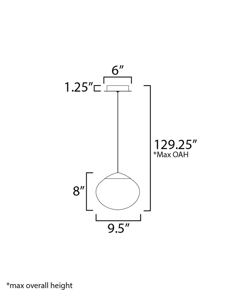 Nimbus Led Single Pendant