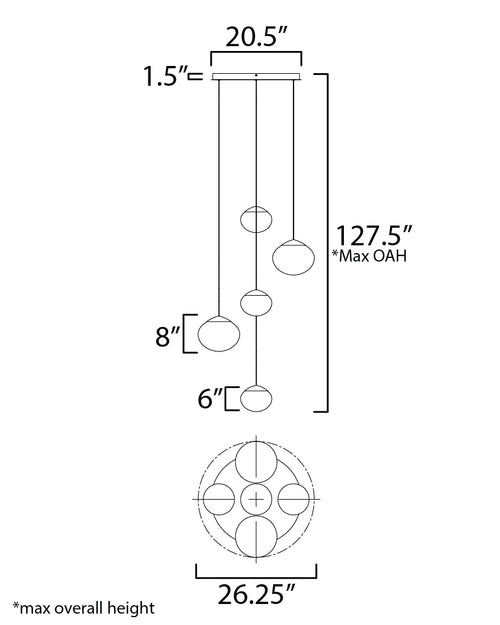 Nimbus 5 Light Pendant