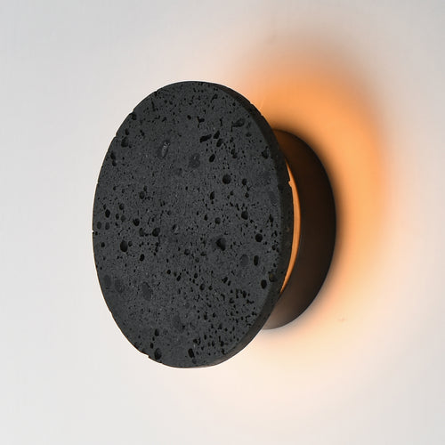 Discus Outdoor Wall Sconce Lava S