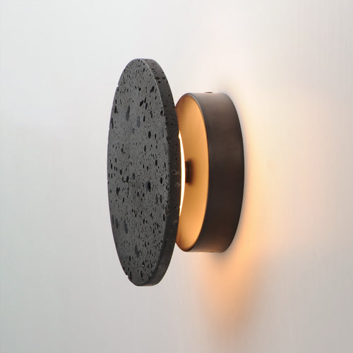 Discus Outdoor Wall Sconce Lava S