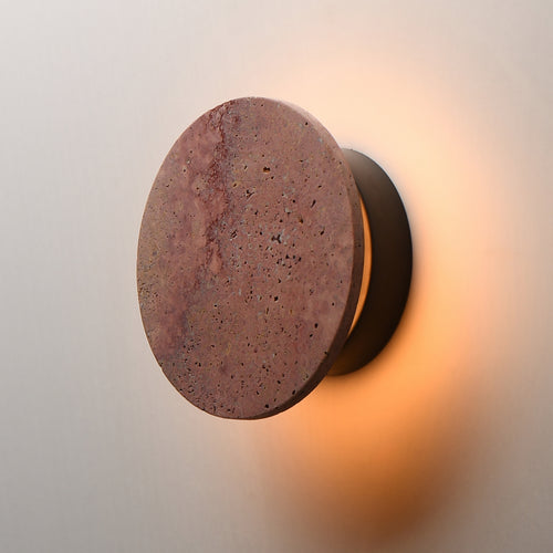 Discus Outdoor Wall Sconce Rosso S