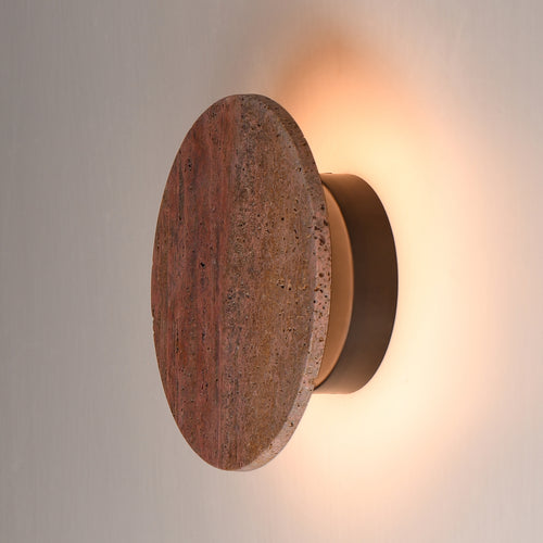 Discus Outdoor Wall Sconce Rosso M