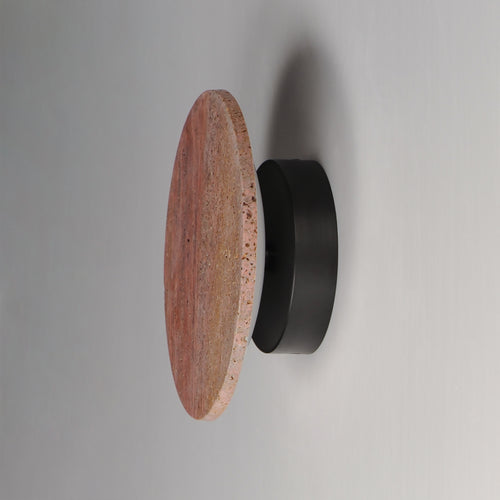 Discus Outdoor Wall Sconce Rosso M