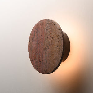 Discus Outdoor Wall Sconce Rosso M