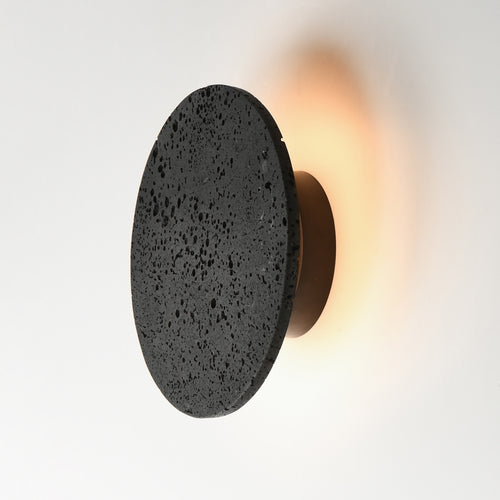Discus Outdoor Wall Sconce Lava L