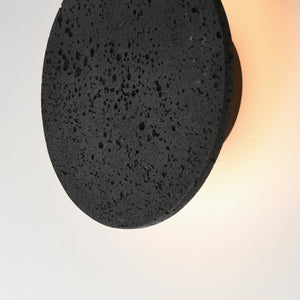 Discus Outdoor Wall Sconce Lava L