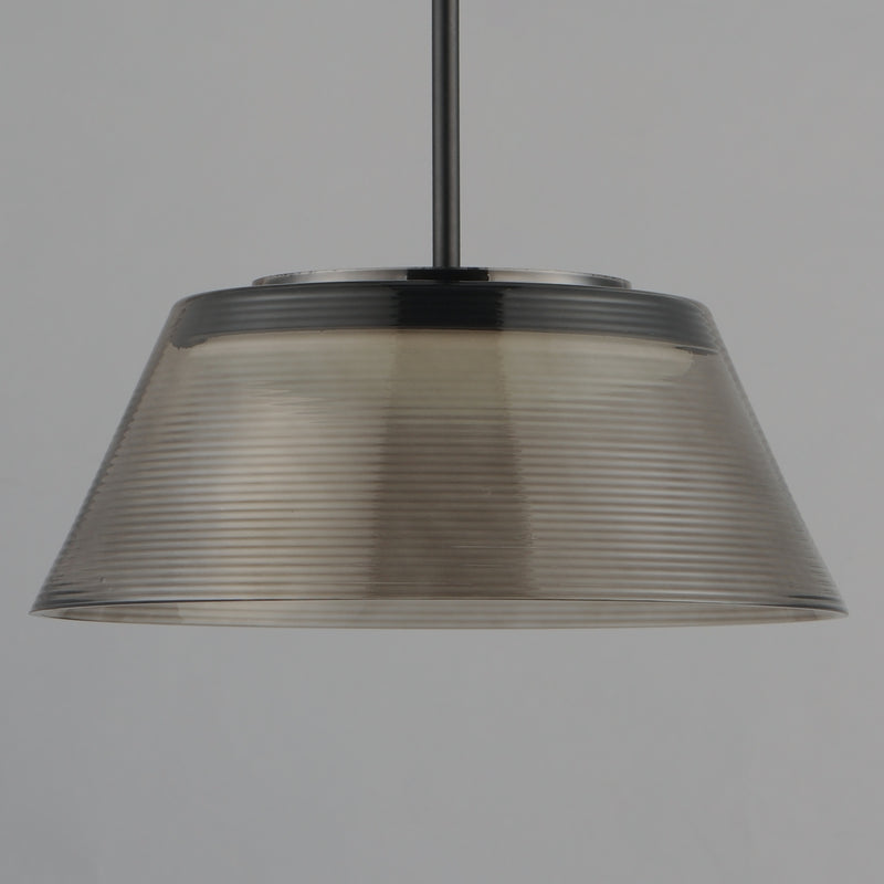 Jensen Black Led Pendant
