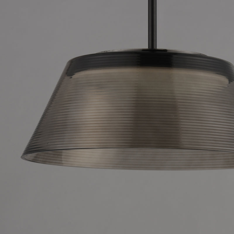 Jensen Black Led Pendant