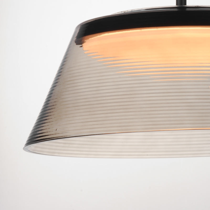 Jensen Black Led Pendant