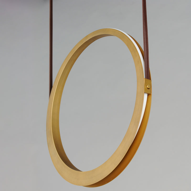Tether Pendant Brass
