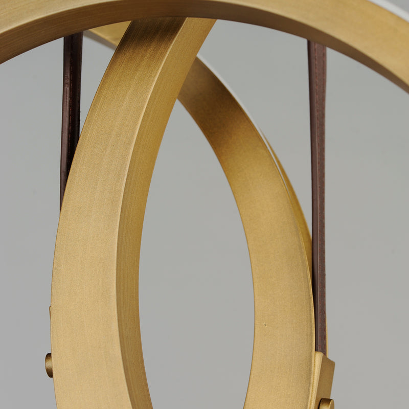 Tether 3 Light Pendant Brass