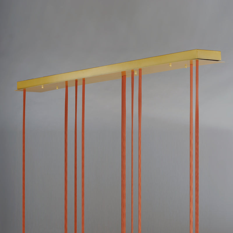 Tether 4 Light Pendant Brass