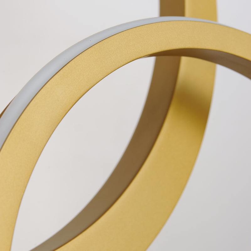Tether 5 Light Pendant Brass