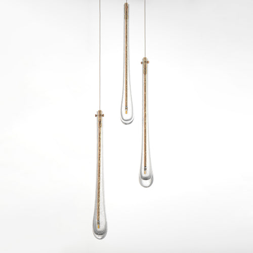 Stillo 3 Light Pendant Gold