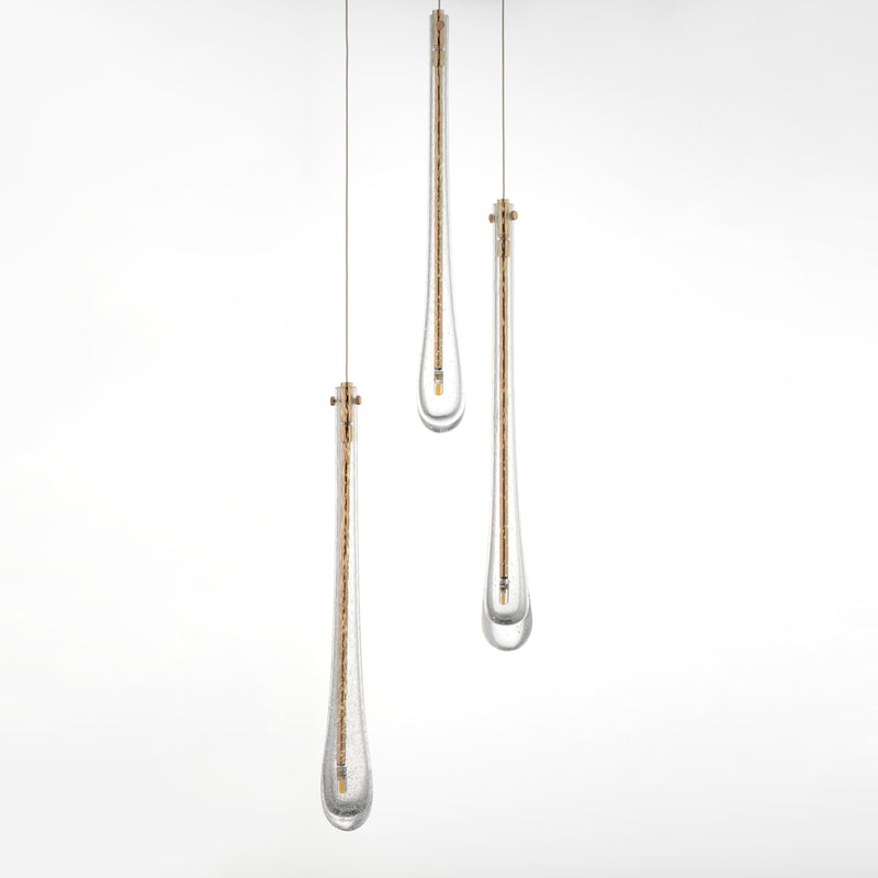 Stillo 3 Light Pendant Gold