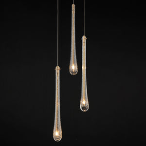 Stillo 3 Light Pendant Gold