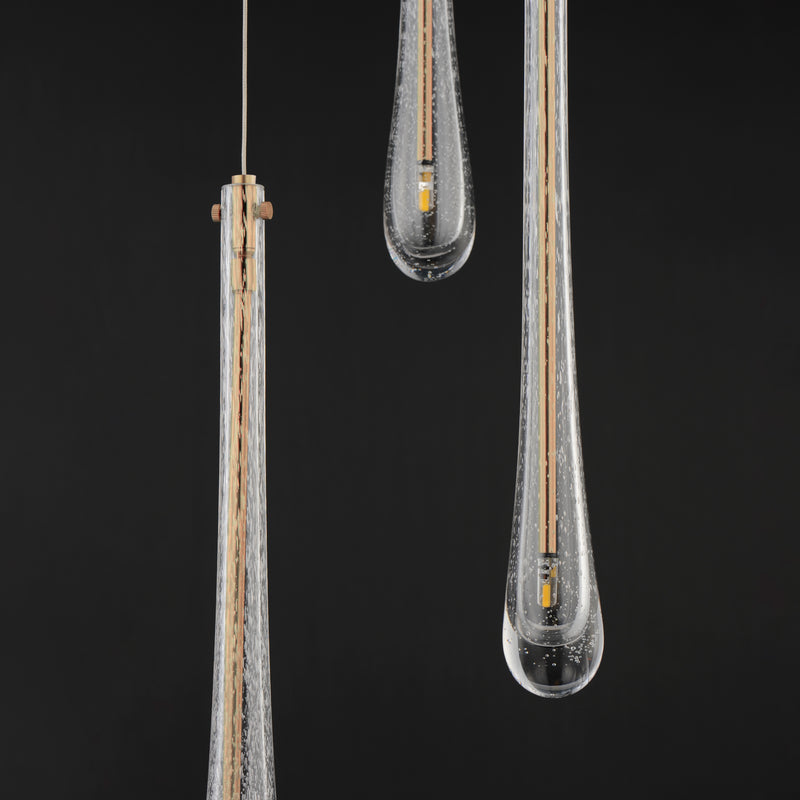 Stillo 3 Light Pendant Gold