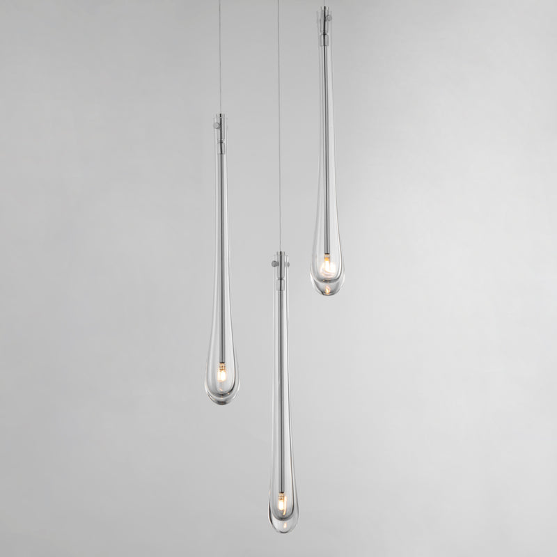 Stillo 3 Light Pendant Nickel
