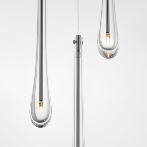 Stillo 3 Light Pendant Nickel