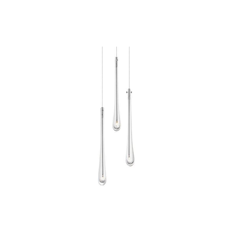 Stillo 3 Light Pendant Nickel