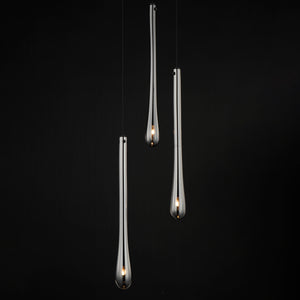 Stillo 3 Light Pendant Black