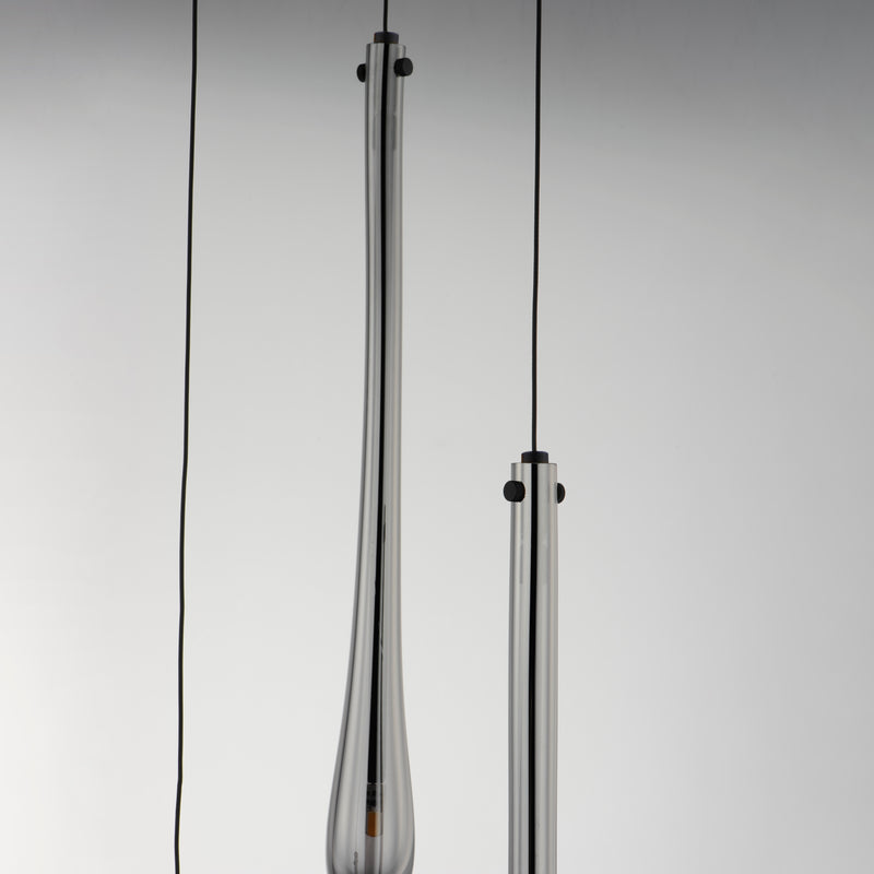 Stillo 3 Light Pendant Black