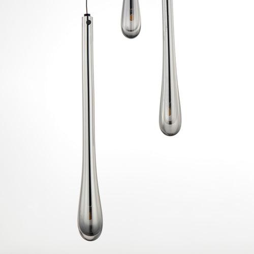 Stillo 3 Light Pendant Black