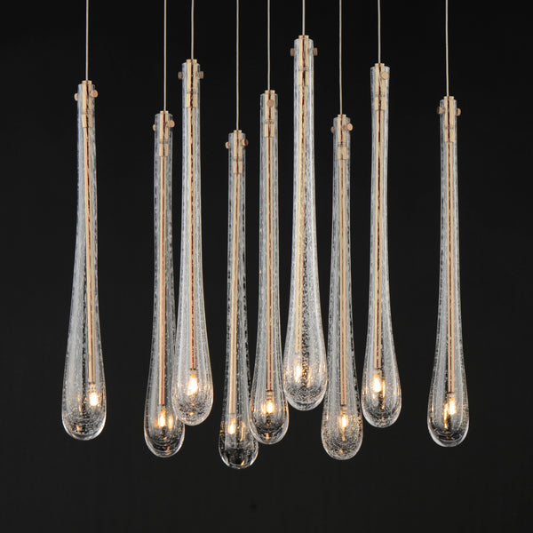 Stillo 9 Light Pendant Gold