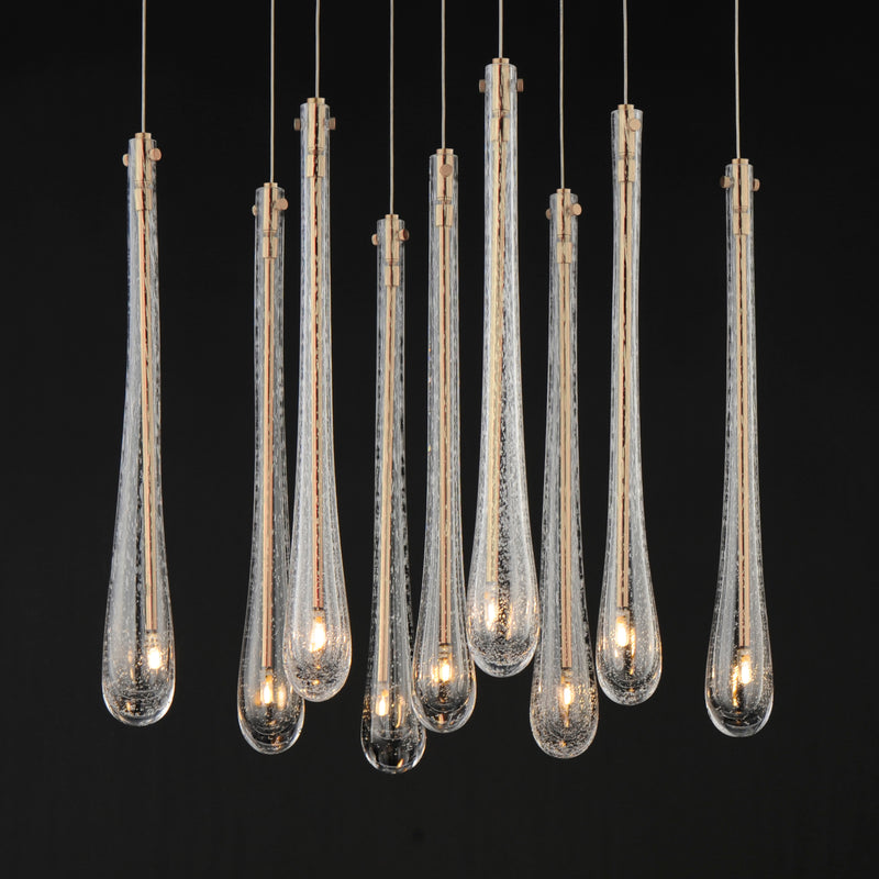 Stillo 9 Light Pendant Gold