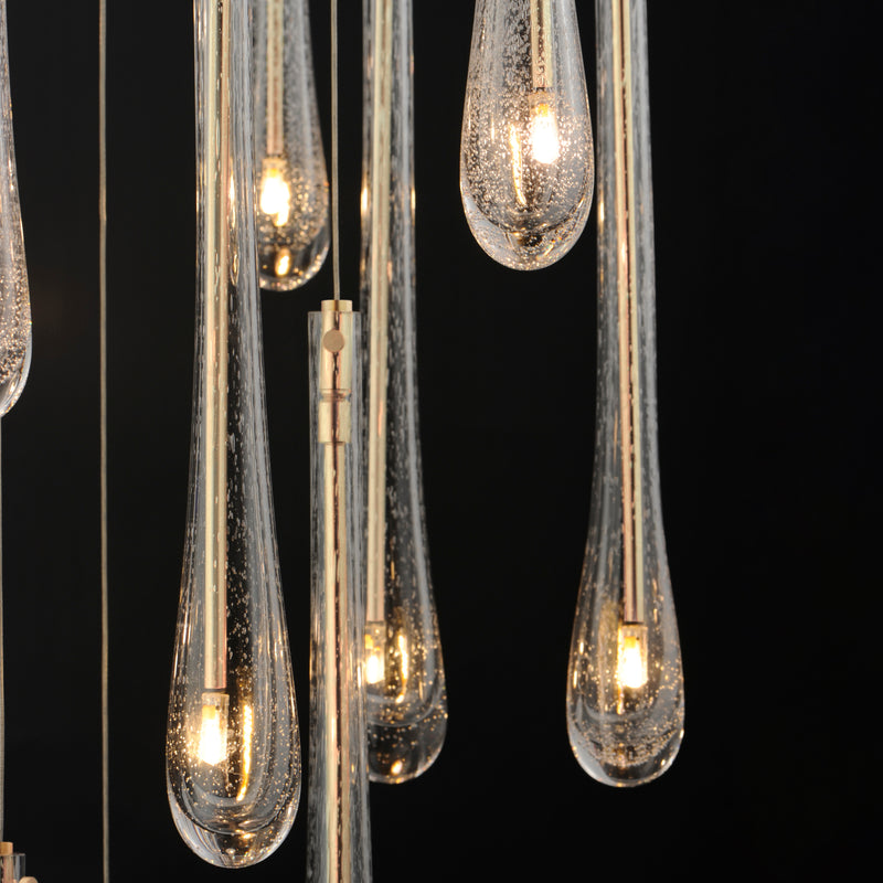 Stillo 9 Light Pendant Gold